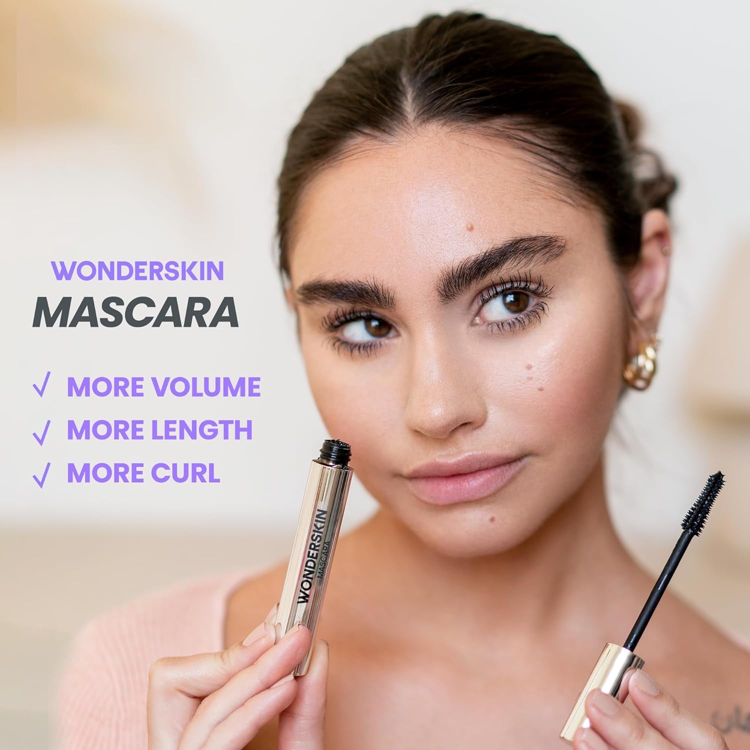 WONDERSKIN Smudge Proof Black Mascara 