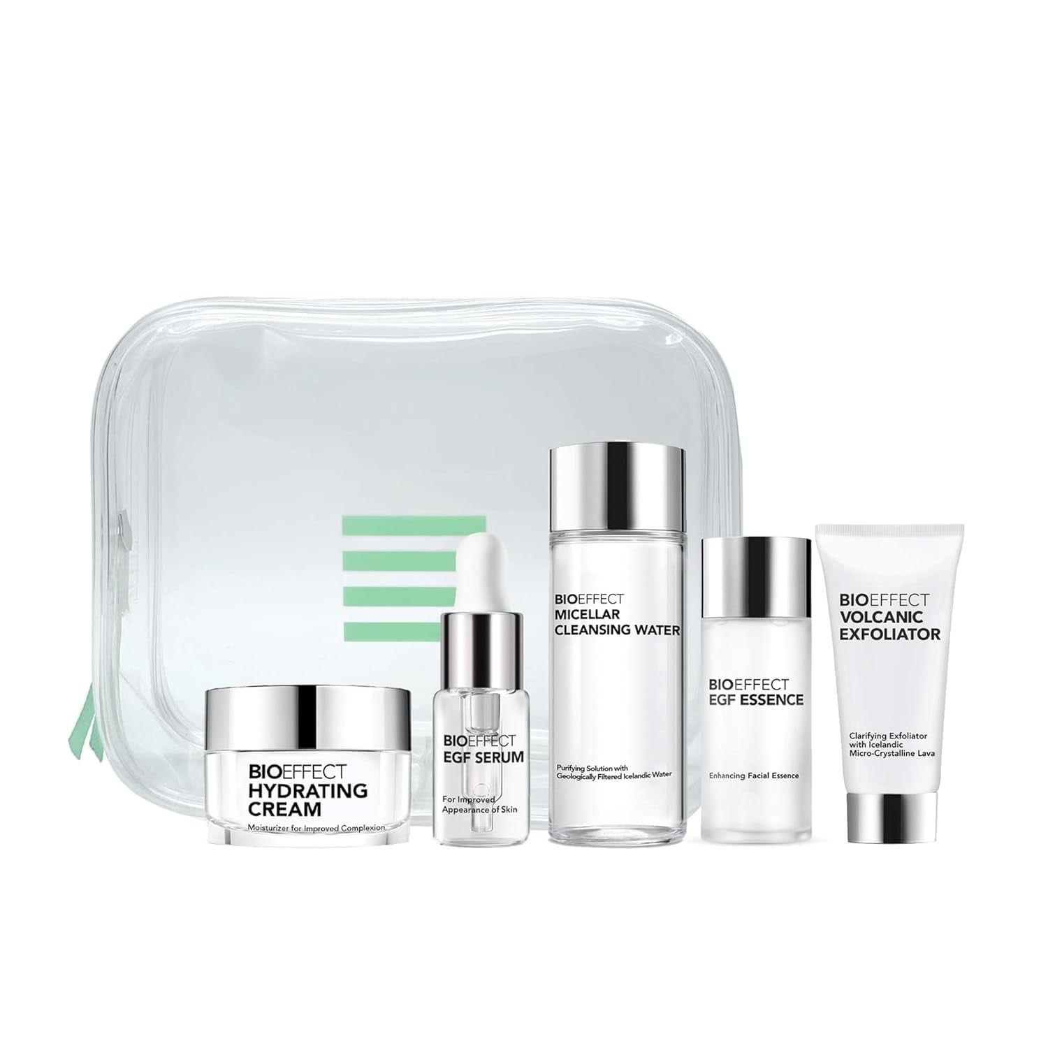 BIOEFFECT Skincare Set of 5 Deluxe on the Go Kit 