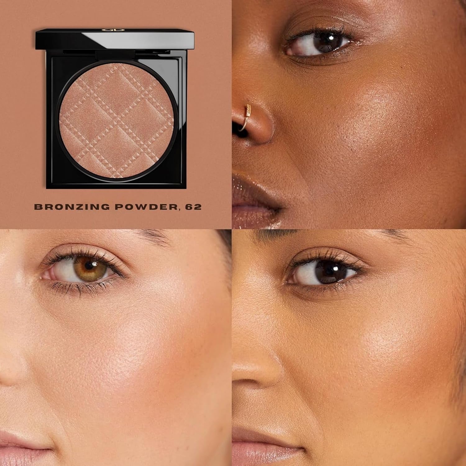 GD Idyllic Soft Satin Bronzing Powder - 824 - Marvelous Mauve