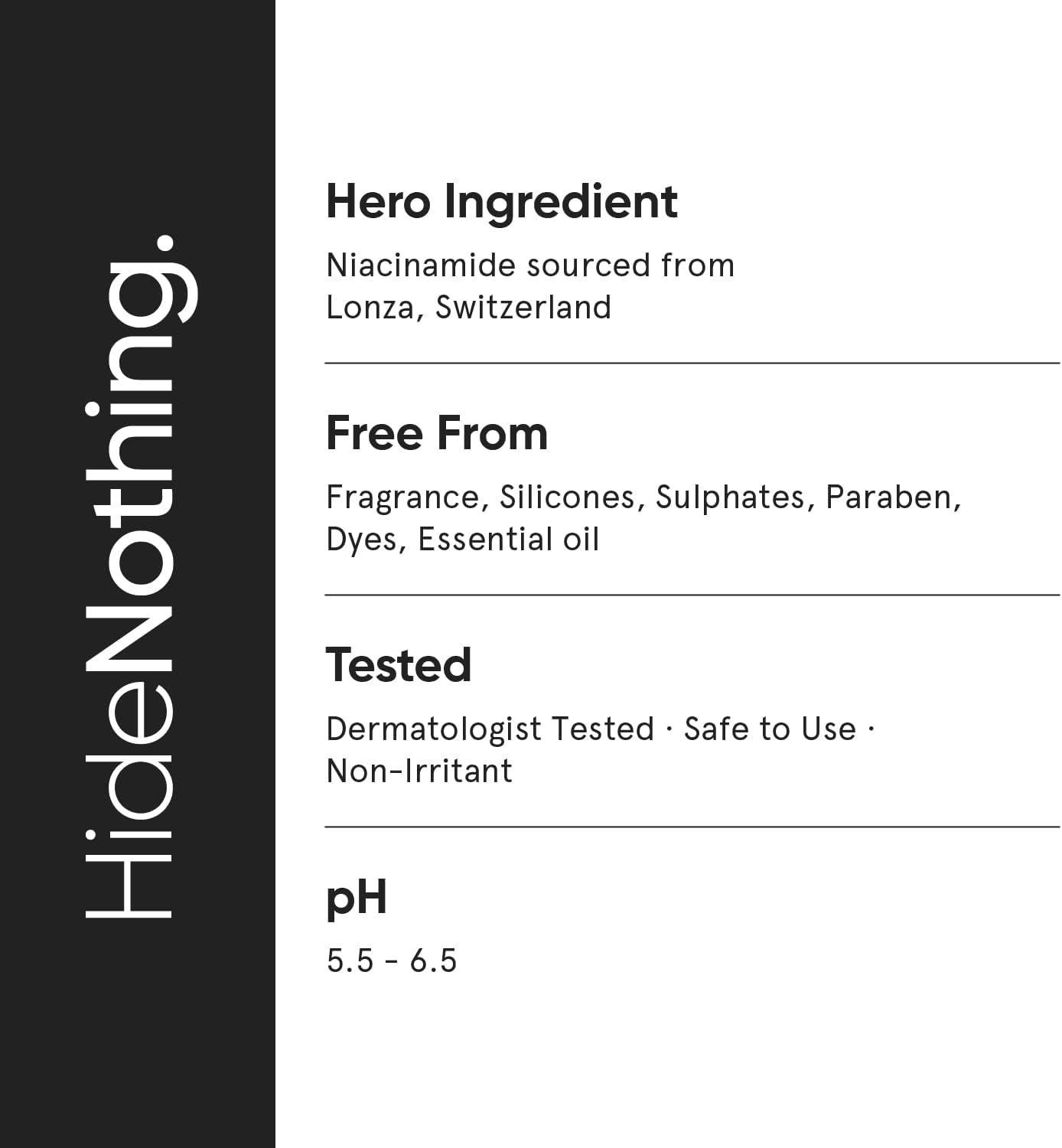 5% Niacinamide Serum for Clear Glowing Skin | Repairs Skin with Vit B3 & Hyaluronic Acid | Day & Night Serum for Women and Men | for All Skin Types, 30 Ml 1 Fl Oz (Pack of 1)