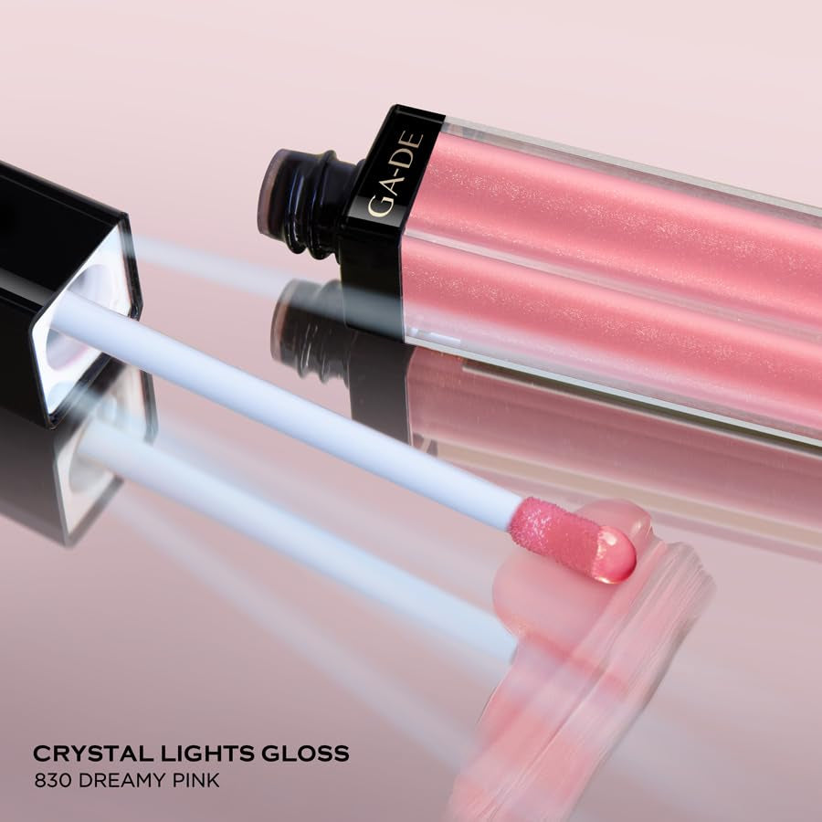 GA-DE Crystal Lights Lip Gloss 520 Rose Diamond