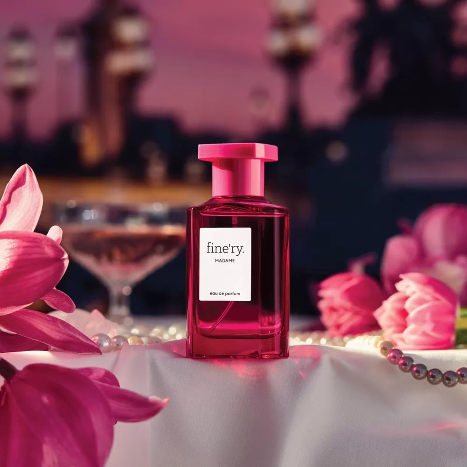 Fruity Floral Eau De Parfum – Madame Long-Lasting Perfume for Women | Crème De Cassis, Velvet Orris, Patchouli​ | Elegant, Gourmand Scent | Long-Lasting, Gift for Her (60Ml)