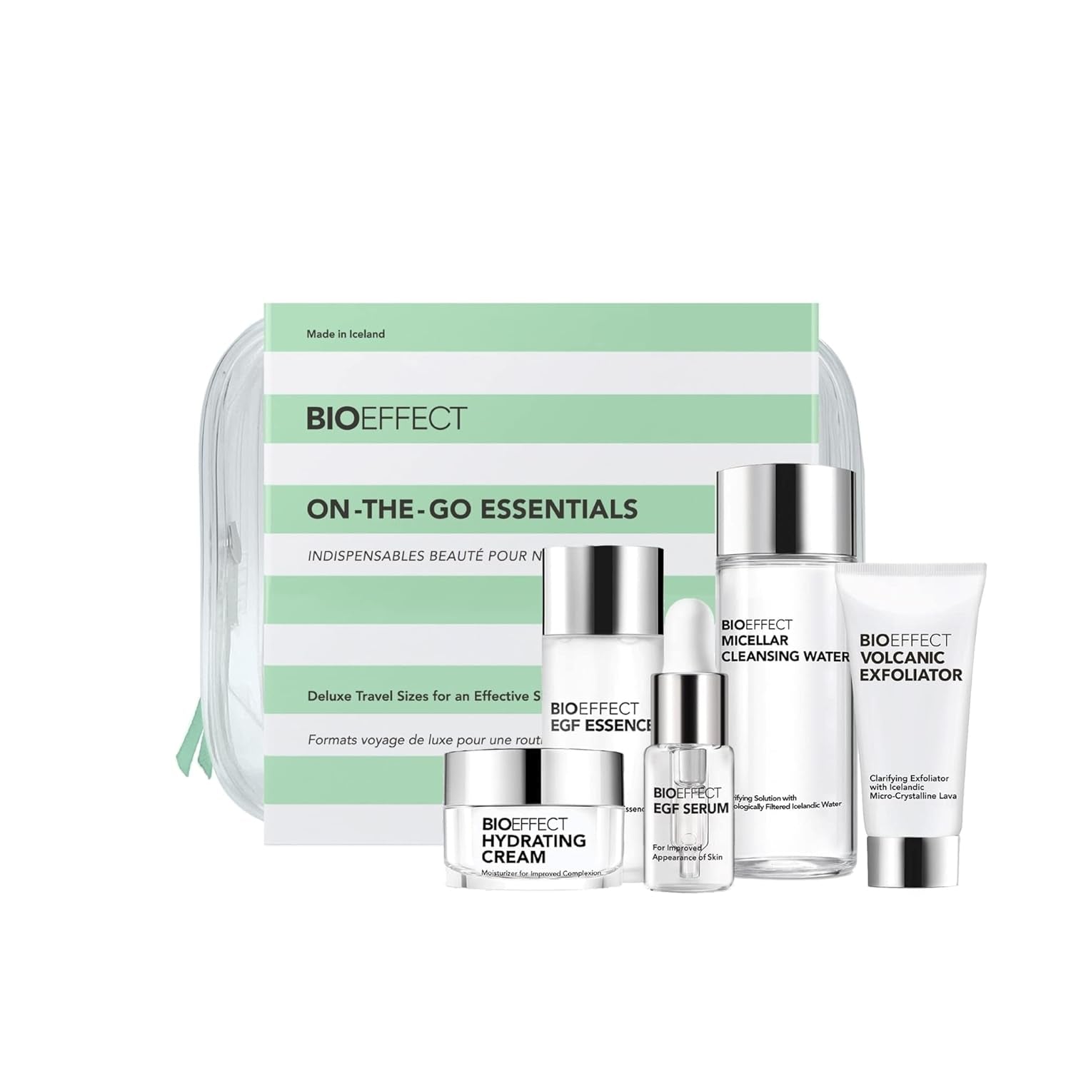 BIOEFFECT Skincare Set of 5 Deluxe on the Go Kit 