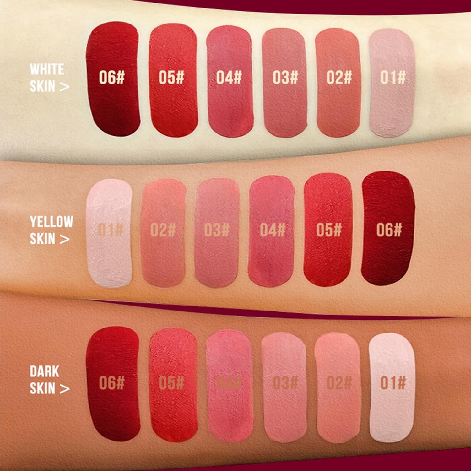 MLSMILE Matte Pink Lipstick